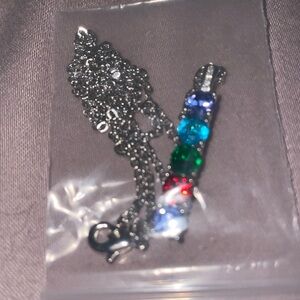 Elegant Multicolor Gemstone Necklace